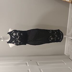 ASOS Black Lace Dress